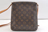 Auth Louis Vuitton Monogram Musette Salsa M51387 Long Shoulder Cross Bag 2531K
