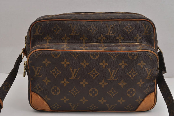 Authentic Louis Vuitton Monogram Nile Shoulder Cross Body Bag M45244 Junk 2533J