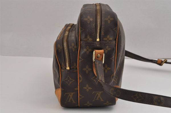 Authentic Louis Vuitton Monogram Nile Shoulder Cross Body Bag M45244 Junk 2533J