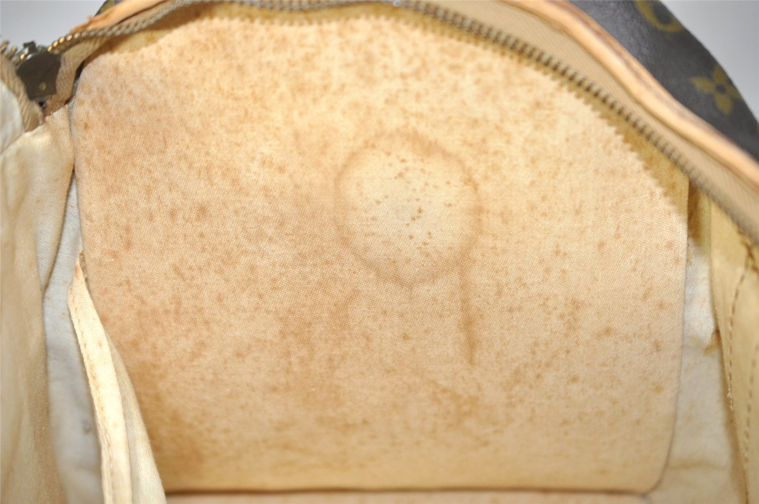 Authentic Louis Vuitton Monogram Sac Chaussures 30 Boston Bag Old Model LV 2535I