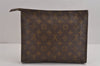 Auth Louis Vuitton Monogram Poche Toilette 26 Cosmetics Pouch USA Model LV 2535J