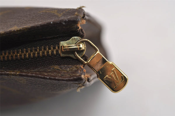 Auth Louis Vuitton Monogram Poche Toilette 26 Cosmetics Pouch USA Model LV 2535J