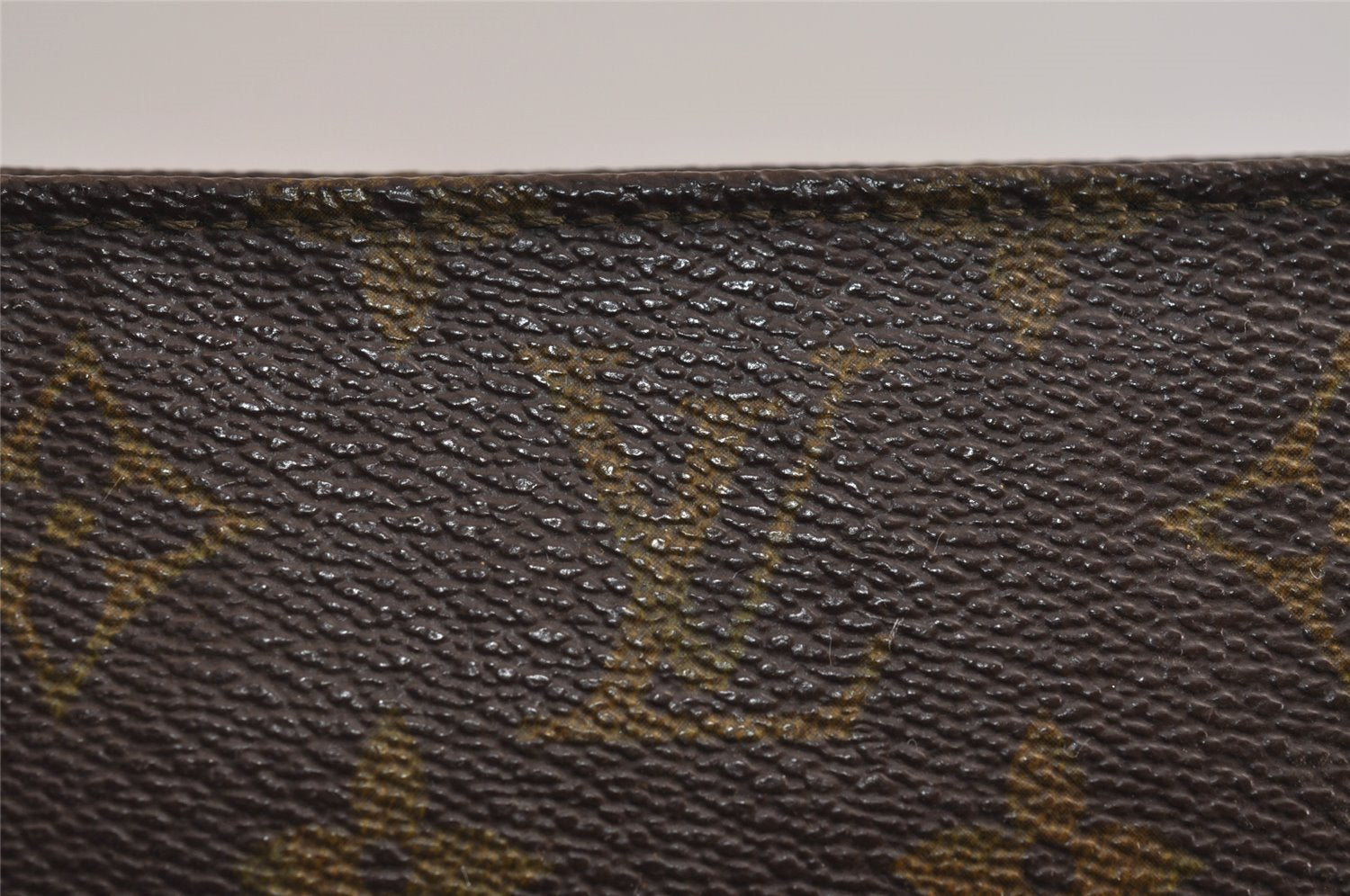 Auth Louis Vuitton Monogram Poche Toilette 26 Cosmetics Pouch USA Model LV 2535J