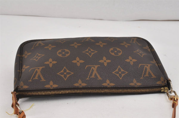 Authentic Louis Vuitton Monogram Pochette Accessoires Pouch M51980 Junk 2535K