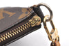 Authentic Louis Vuitton Monogram Pochette Accessoires Pouch M51980 Junk 2535K