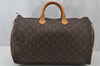 Authentic Louis Vuitton Monogram Speedy 40 Hand Boston Bag M41522 LV 2536J