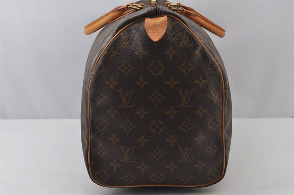 Authentic Louis Vuitton Monogram Speedy 40 Hand Boston Bag M41522 LV 2536J