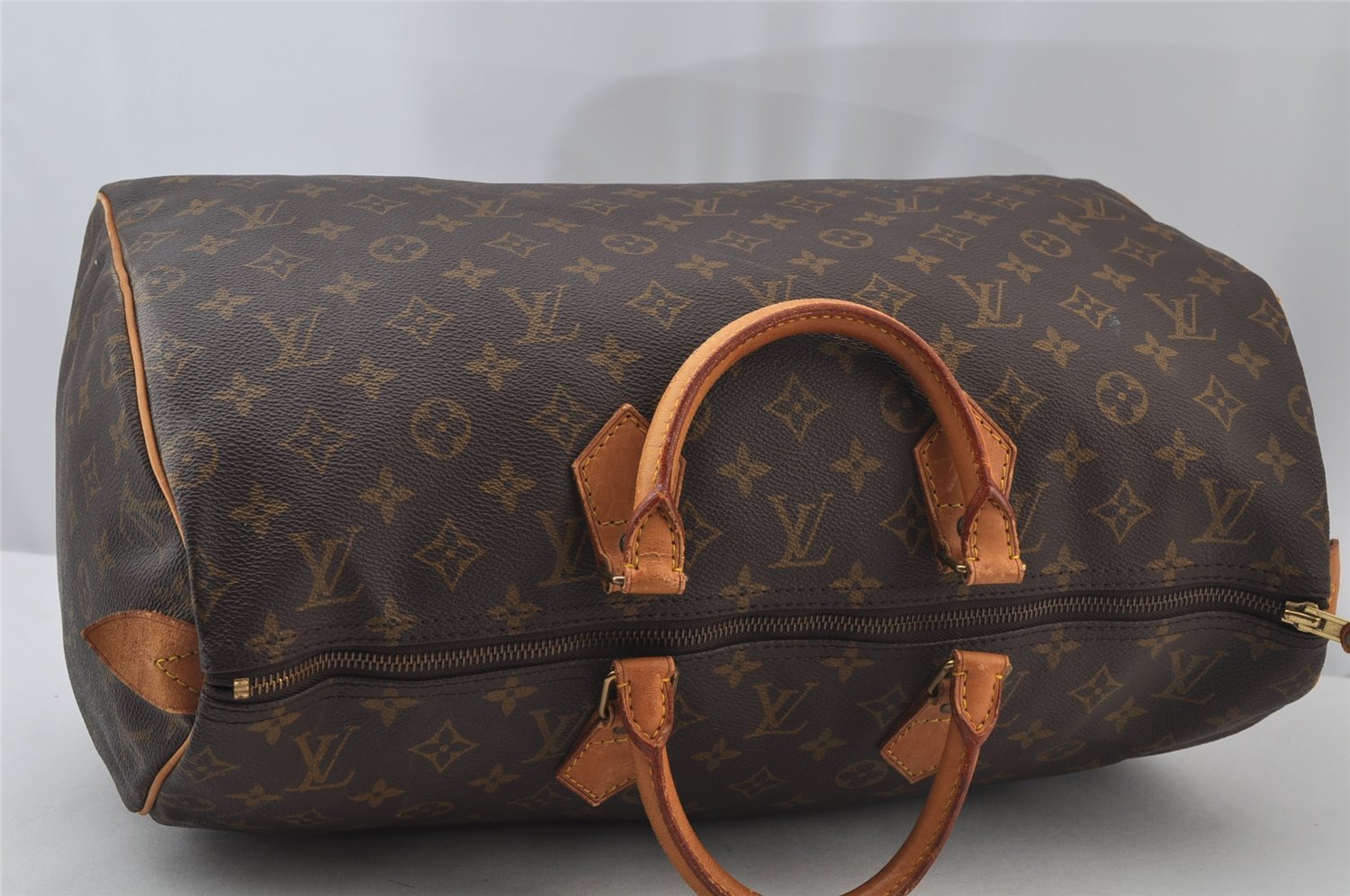 Authentic Louis Vuitton Monogram Speedy 40 Hand Boston Bag M41522 LV 2536J