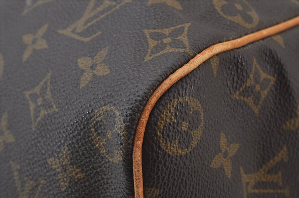 Authentic Louis Vuitton Monogram Speedy 40 Hand Boston Bag M41522 LV 2536J