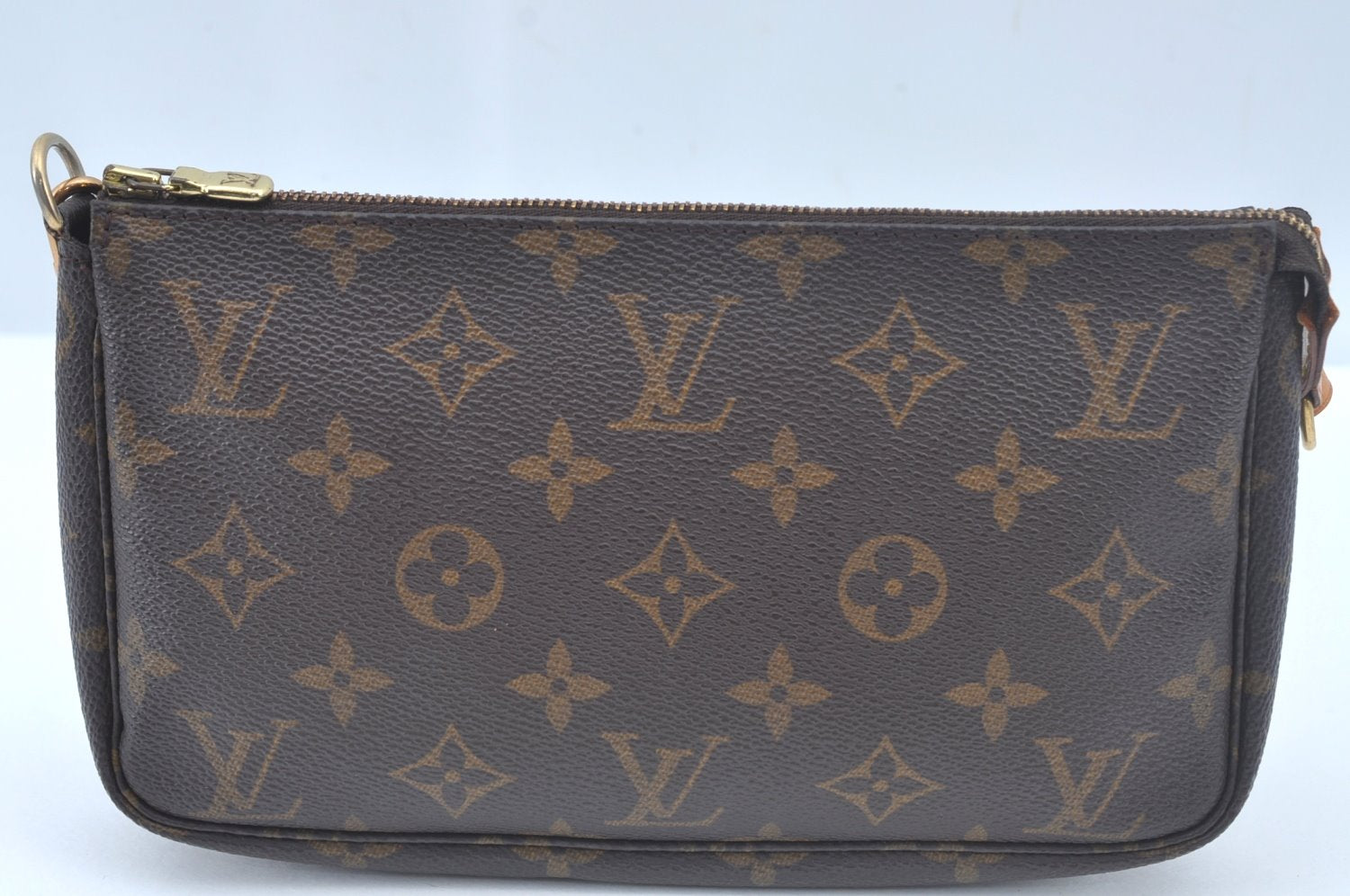 Authentic Louis Vuitton Monogram Pochette Accessoires Pouch M51980 LV 2536K