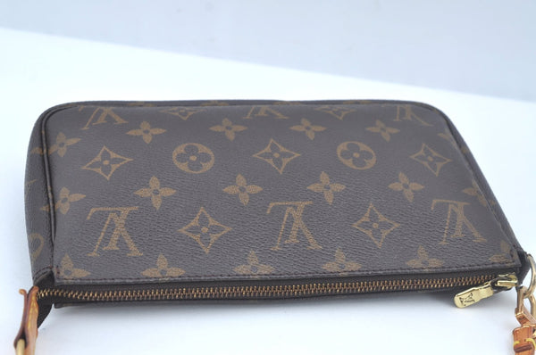 Authentic Louis Vuitton Monogram Pochette Accessoires Pouch M51980 LV 2536K