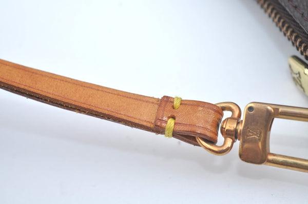 Authentic Louis Vuitton Monogram Pochette Accessoires Pouch M51980 LV 2536K