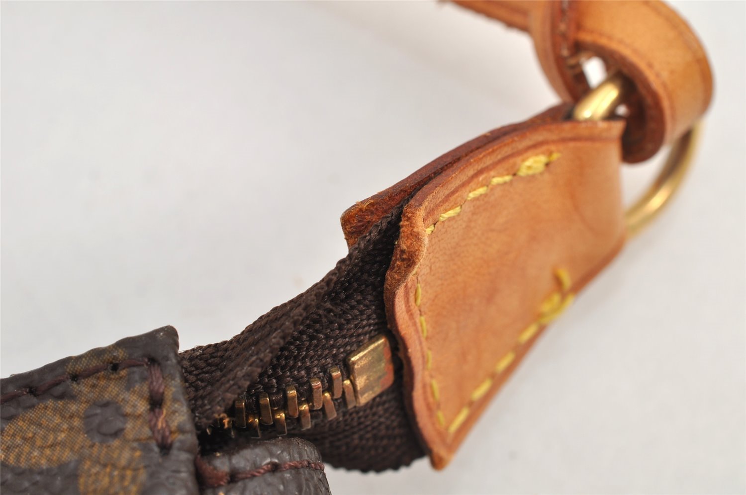 Authentic Louis Vuitton Monogram Pochette Accessoires Pouch M51980 LV 2536K