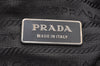 Authentic PRADA Nylon Tessuto Leather Shoulder Cross Body Bag Khaki Green 2537J