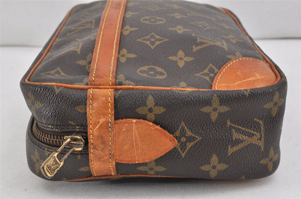 Authentic Louis Vuitton Monogram Compiegne 28 Clutch Hand Bag M51845 LV 2537K
