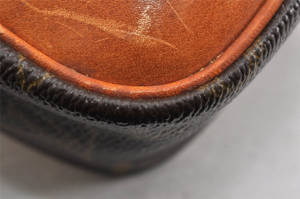 Authentic Louis Vuitton Monogram Compiegne 28 Clutch Hand Bag M51845 LV 2537K