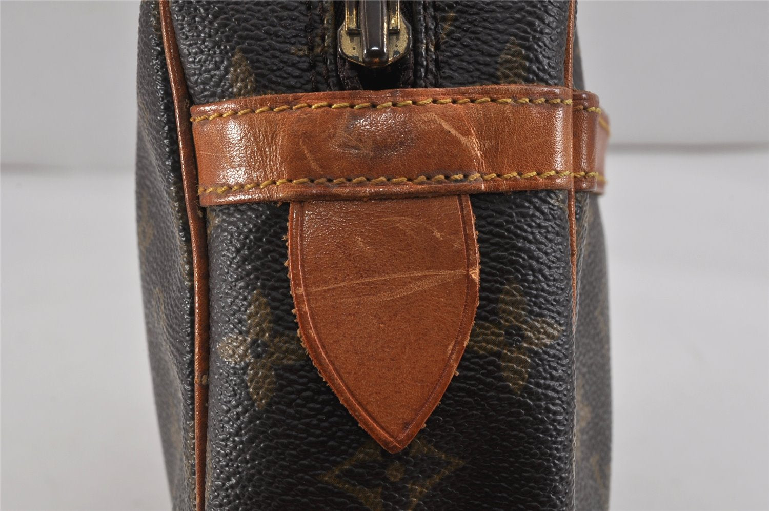 Authentic Louis Vuitton Monogram Compiegne 28 Clutch Hand Bag M51845 LV 2537K