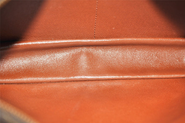 Authentic Louis Vuitton Monogram Compiegne 28 Clutch Hand Bag M51845 LV 2537K