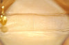 Authentic GUCCI Web Sherry Line Micro GG Shoulder Bag PVC Leather Brown 2538I