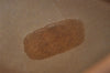 Authentic GUCCI Web Sherry Line Micro GG Shoulder Bag PVC Leather Brown 2538I