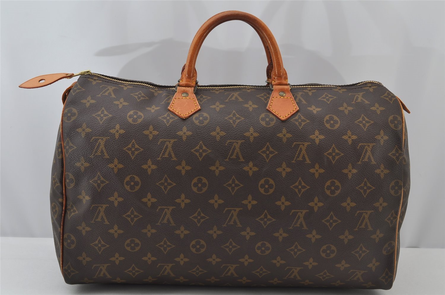 Authentic Louis Vuitton Monogram Speedy 40 Hand Boston Bag M41522 LV 2538J