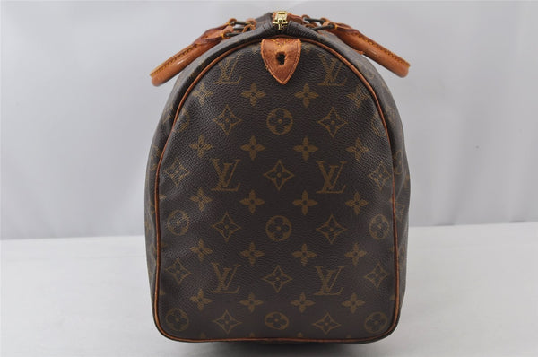 Authentic Louis Vuitton Monogram Speedy 40 Hand Boston Bag M41522 LV 2538J