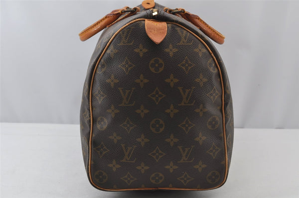 Authentic Louis Vuitton Monogram Speedy 40 Hand Boston Bag M41522 LV 2538J