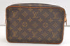 Authentic Louis Vuitton Monogram Compiegne 23 Clutch Hand Bag M51847 LV 2538K