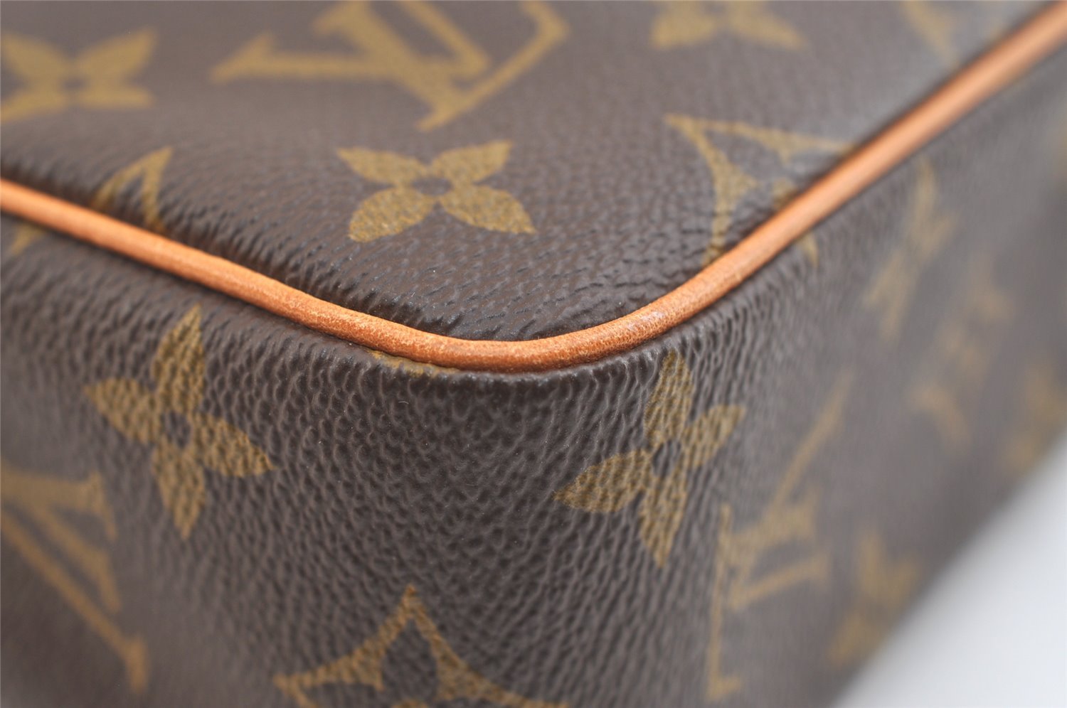 Authentic Louis Vuitton Monogram Compiegne 23 Clutch Hand Bag M51847 LV 2538K
