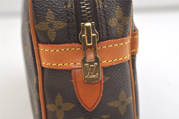 Authentic Louis Vuitton Monogram Compiegne 23 Clutch Hand Bag M51847 LV 2538K