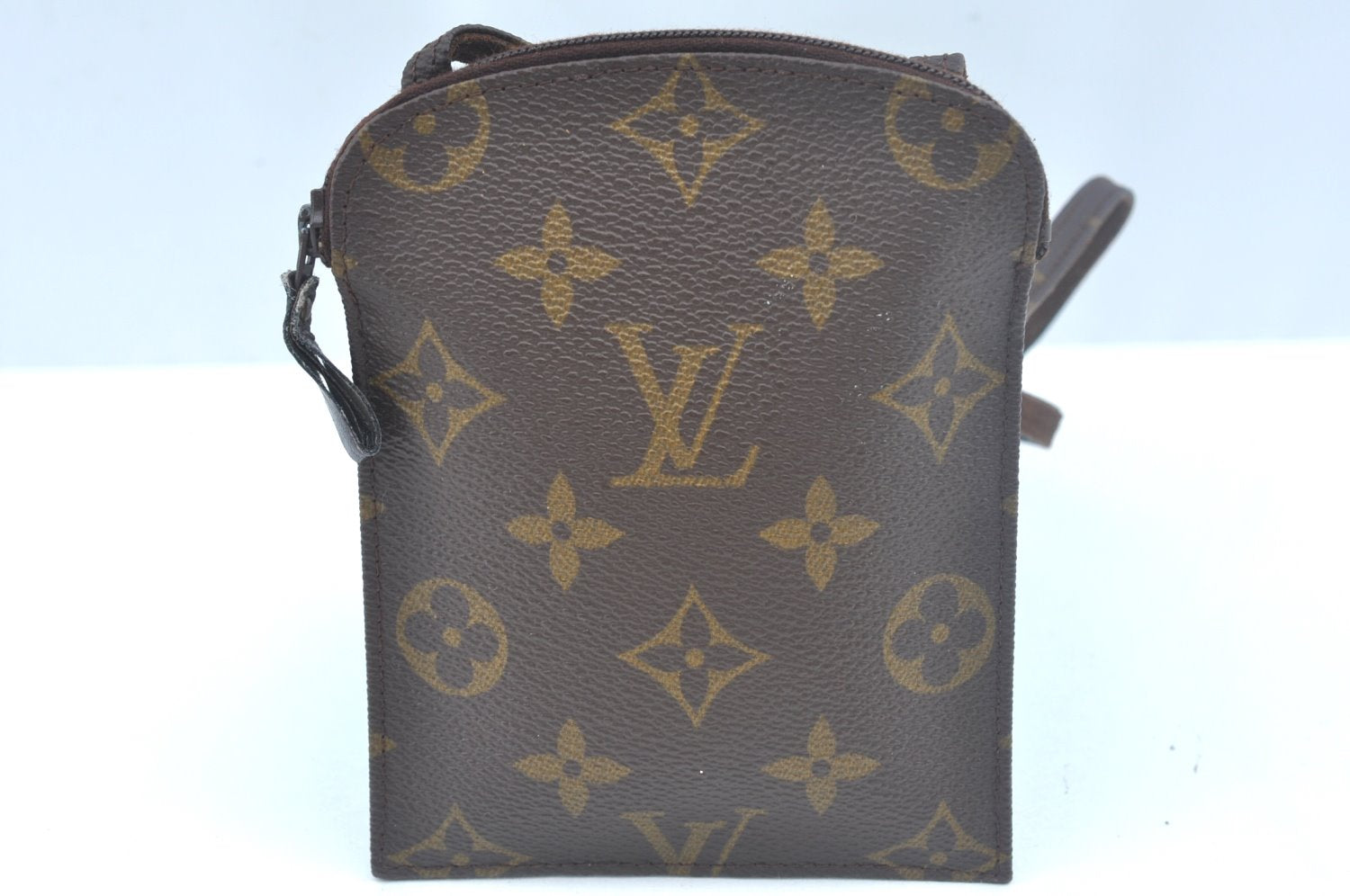 Auth Louis Vuitton Monogram Pochette Secret Shoulder Bag Pouch Old Model 2539I