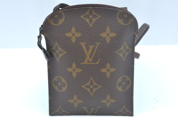 Auth Louis Vuitton Monogram Pochette Secret Shoulder Bag Pouch Old Model 2539I