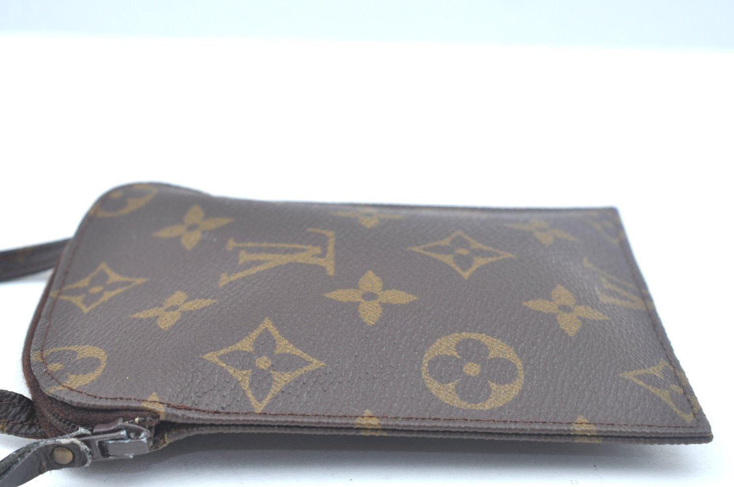Auth Louis Vuitton Monogram Pochette Secret Shoulder Bag Pouch Old Model 2539I