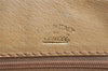 Authentic GUCCI Web Sherry Line Micro GG Canvas Leather Shoulder Bag Black 2539J