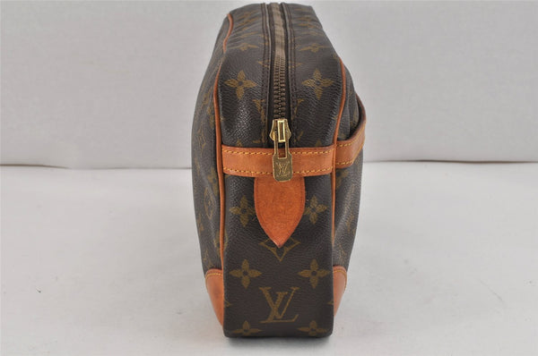 Authentic Louis Vuitton Monogram Compiegne 28 Clutch Hand Bag M51845 LV 2539K