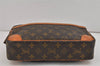 Authentic Louis Vuitton Monogram Compiegne 28 Clutch Hand Bag M51845 LV 2539K