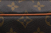 Authentic Louis Vuitton Monogram Compiegne 28 Clutch Hand Bag M51845 LV 2539K