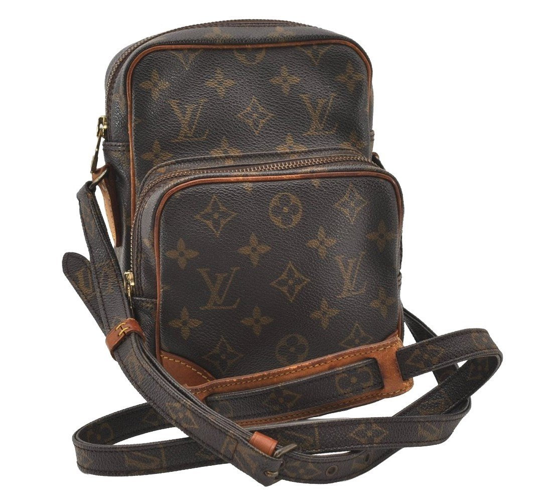 Authentic Louis Vuitton Monogram Amazone Shoulder Cross Body Bag M45236 LV 2540J