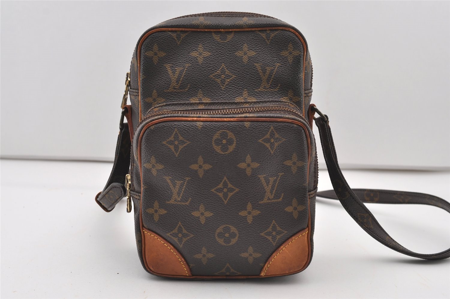 Authentic Louis Vuitton Monogram Amazone Shoulder Cross Body Bag M45236 LV 2540J