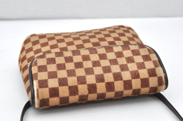 Authentic Louis Vuitton Damier Sauvage Gazelle M92130 Shoulder Cross Bag 2540K