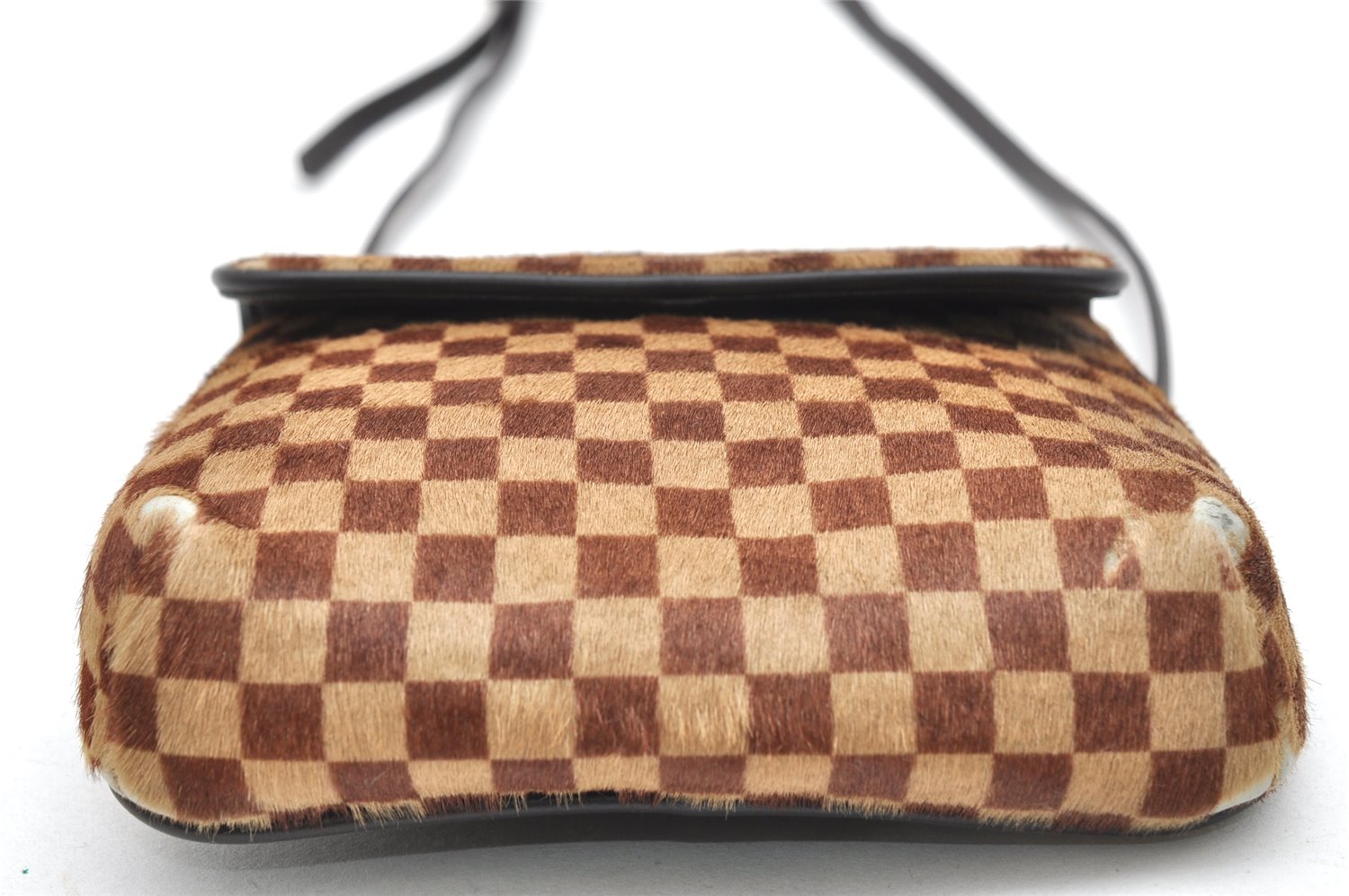 Authentic Louis Vuitton Damier Sauvage Gazelle M92130 Shoulder Cross Bag 2540K