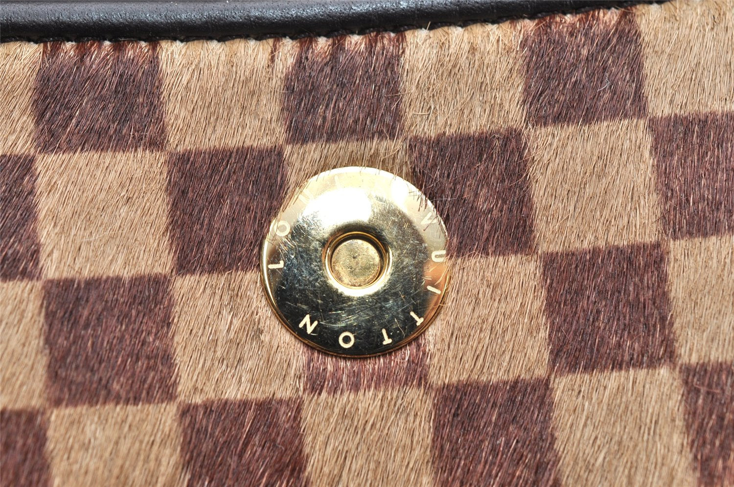 Authentic Louis Vuitton Damier Sauvage Gazelle M92130 Shoulder Cross Bag 2540K