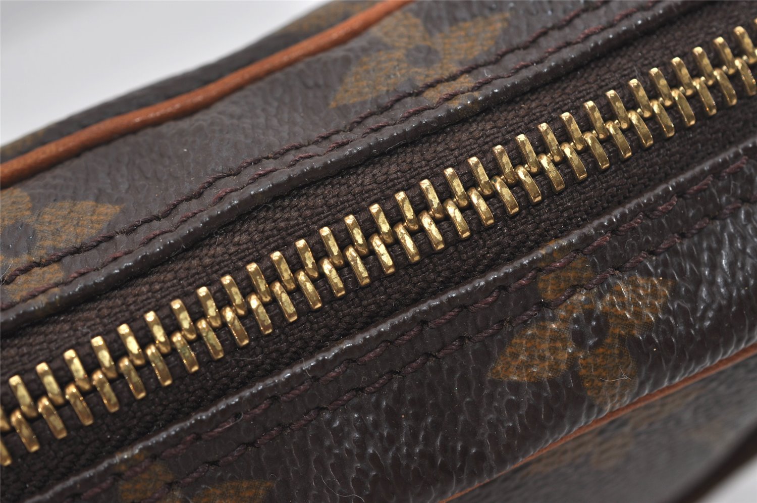 Authentic Louis Vuitton Monogram Danube Shoulder Crossbody Bag M45266 Junk 2543I