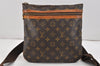 Auth Louis Vuitton Monogram Pochette Bosphore Shoulder Cross Bag M40044 LV 2543K