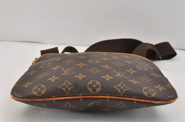 Auth Louis Vuitton Monogram Pochette Bosphore Shoulder Cross Bag M40044 LV 2543K