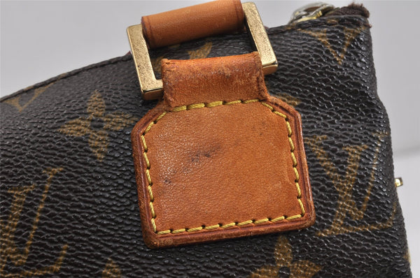 Auth Louis Vuitton Monogram Pochette Bosphore Shoulder Cross Bag M40044 LV 2543K