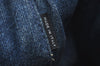 Authentic PRADA Vintage DENIM Canapa SS Tote Hand Bag Purse BN2439 Blue 2544I