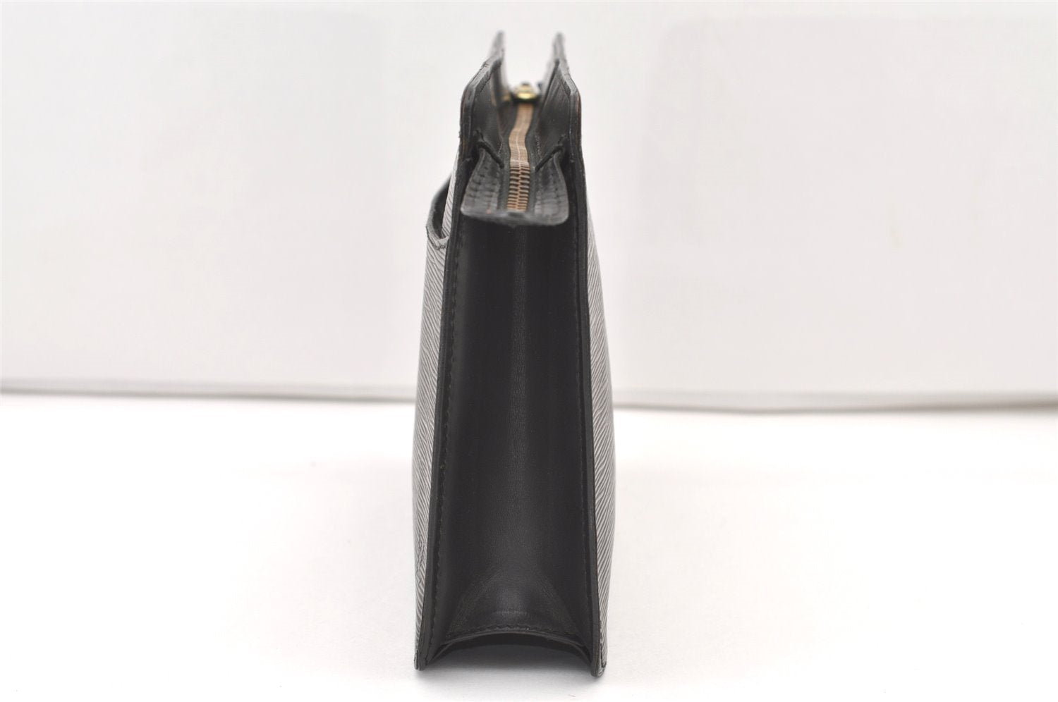 Authentic Louis Vuitton Epi Pochette Homme Clutch Hand Bag Black M52522 LV 2544J