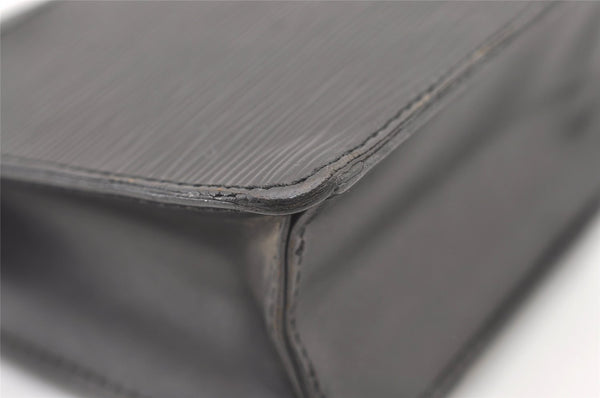Authentic Louis Vuitton Epi Pochette Homme Clutch Hand Bag Black M52522 LV 2544J