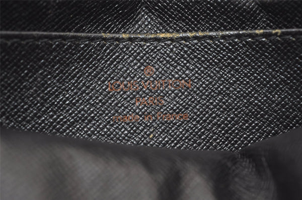 Authentic Louis Vuitton Epi Pochette Homme Clutch Hand Bag Black M52522 LV 2544J